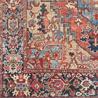 Artistic Weavers Iris Oryantal Alan Halısı, Kırmızı, 9' 12'