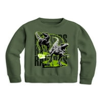 Jurassic Park Erkek Raptor Grafik Sweatshirt, Beden XS-XXL
