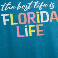 Ev Ücretsiz kadın Florida Yaşam T-Shirt