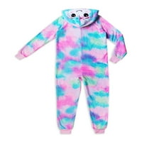 Jellifish Çocuk Kız Kapşonlu Pijama Battaniye Uyuyan Boyutları 4-16