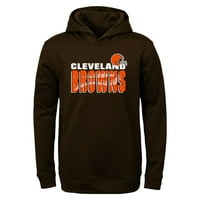 Cleveland Browns Yürümeye Başlayan Çocuk LS Polar Kapüşonlu Sweatshirt 9K1T1FGVU 3T