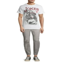 Joker ve Güzellik Kroki Erkek ve Büyük Erkek grafikli tişört, 2'liPaket
