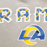 Gençlik Kraliyet Los Angeles Rams Raglan svetşört